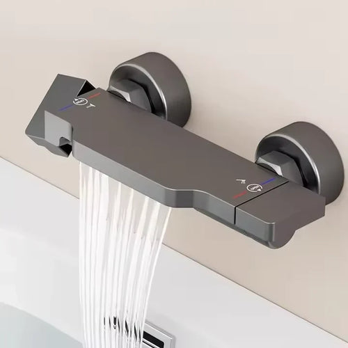 Solid Brass Triple Handle Tub Shower Faucet