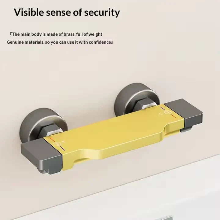 Solid Brass Triple Handle Tub Shower Faucet